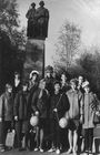 Ноябрь 1971 года.
Наши девочки-баскетболистки во Фрунзе