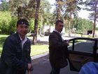 Константин Трикиди и Леонид Вареник у своей машины
